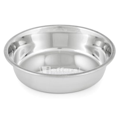 Jeffers Pet Heavy Weight Stainless Steel Pet Bowls for Dogs & Cats,16 oz – Durable Food & Water Dish, Non Slip, Rust Resistant, Dishwasher Safe Feeding Bowl for Home, Travel, Indoor & Outdoor