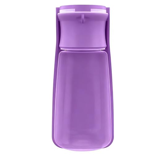 Portable Dog Small Animals Water Bottle for Walking 19 OZ or 12 OZ Pet Water Bottles for Puppy Medium Large Dogs Little Animals Water Dispenser Dog Small Animals Water Bowl - color: Purple, size: 19OZ