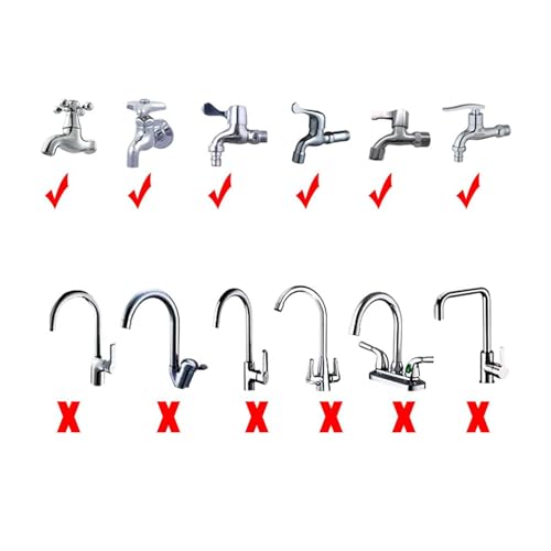 3M/9.84ft Sink Spray Hose, Portable Garden Tub Faucet Sprayer Handheld Hose Faucet Shower for Bathing Baby,Pets,Washing Hair,Rinsing Vegetables - color: White - 3M/9.84ft