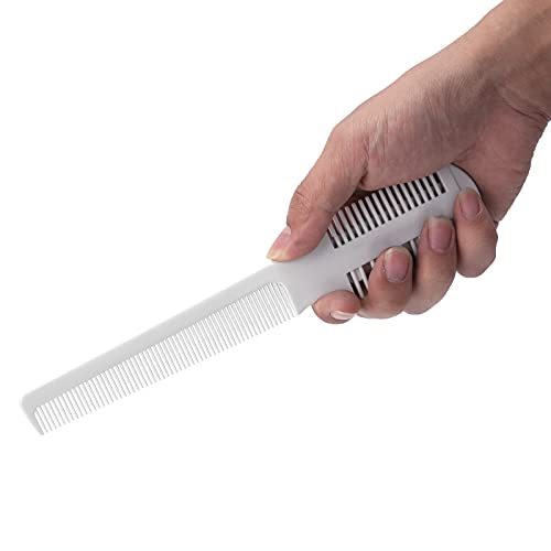 Razor Comb for Dogs Cats with 4 Extra Blades, Manual Double Edge Razor Grooming Tool for Thinning, Cutting,Styling and Grooming