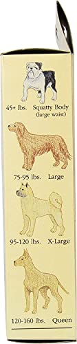 Reusable Male Dog Diapers| Leak-Proof, Washable, Doggie Diaper| Male Dog Wraps| Dog Belly Bands (Large) - size: Large