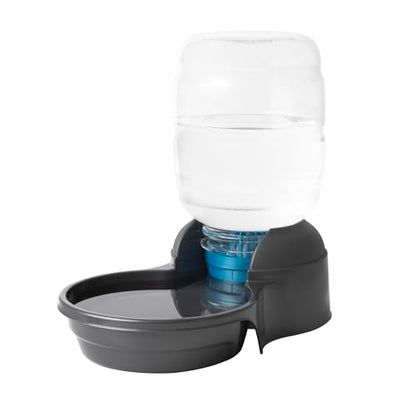 Petmate® Replendish® Automatic Dog Water Dispenser Gravity Pet Waterer with Microban Antimicrobial Protection, 100% BPA Free - 2.5 Gallon, Wide Mouth Bowl, with 2 Extra Filters - size: Medium