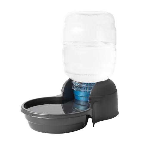 Petmate® Replendish® Automatic Dog Water Dispenser Gravity Pet Waterer with Microban Antimicrobial Protection, 100% BPA Free - 2.5 Gallon, Wide Mouth Bowl, with 2 Extra Filters - size: Medium