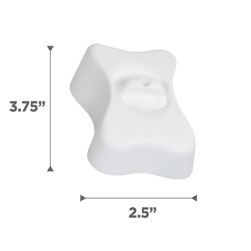 Outward Hound by Nina Ottosson Bone Replacement Parts for Interactive Dog Puzzles - DogBrick, DogTornado, DogSmart, PuppyTornado, PuppySmart, 5-Pack, White - color: Extra Bones (White) - 5 Pack