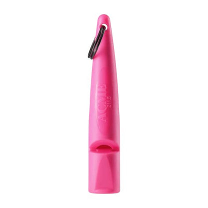 ACME Alpha 211.5 Professional Dog Training Whistle with Enhanced Ergonomic Grip. BPA-Free Plastic. 110 dBA. Long Range. Standardized Frequency. Weatherproof. Made in the UK (Day Glow Pink) - color: Day Glow Pink
