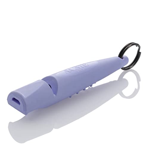 ACME Alpha 211.5 Professional Dog Training Whistle with Enhanced Ergonomic Grip. BPA-Free Plastic. 110 dBA. Long Range. Standardized Frequency. Weatherproof. Made in the UK (Violet Purple) - color: Violet Purple