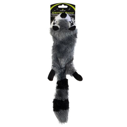 Hyper Pet Critter Skinz Raccoon Stuffing Free Plush Soft Dog Toy, Large, Pack of 1 - size: Large, style: Raccoon
