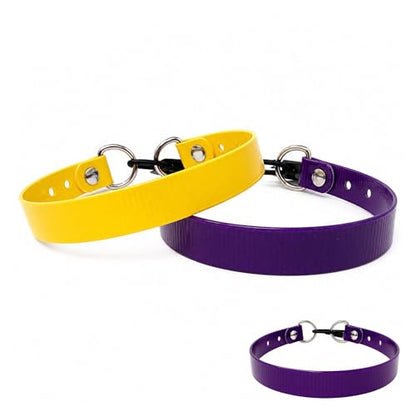 SparkDog 3/4” High Flex Quick Adjust E-Collar Strap Waterproof Replacement Collar Compatible w/SportDOG, Garmin, Dogtra & E-Collar Technologies, Genuine BioThane®-Made in USA (Purple HF, High Flex) - color: Purple HF