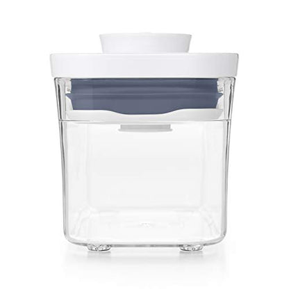OXO Good Grips POP Container - Slim Rectangle Mini 0.4 Qt - color: White, size: 0.4 Qt - Rectangle