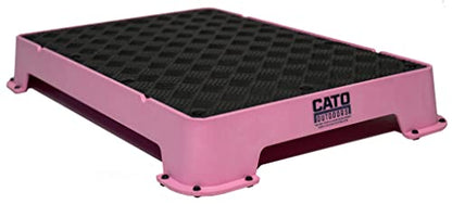 Cato Board - Dog Training Platform (Pink, Rubber Surface) - color: Pink