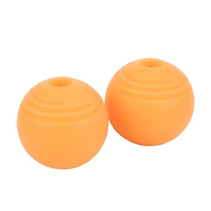 Chew King by Mammoth Bacon Flavored Dog Balls, Glow 2.5" 2-Pk - color: B) 2-Pack Bacon (2.5" Balls)