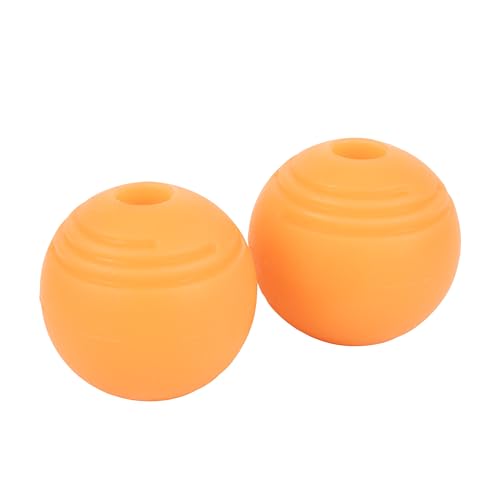 Chew King by Mammoth Bacon Flavored Dog Balls, Glow 2.5" 2-Pk - color: B) 2-Pack Bacon (2.5" Balls)