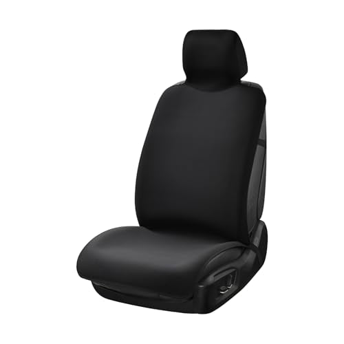 Car seat cover, waterproof protection seat cushion, anti-skid seat cushion, portable and durable dog pet seat cushion, diving material, all season universal seat cover, van, truck, SUV car black - color: black