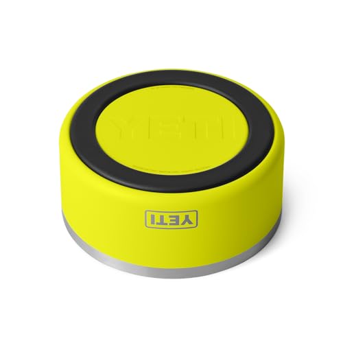 YETI Boomer 8, Stainless Steel, Non-Slip Dog Bowl, Holds 64 Ounces - color: Firefly Yellow