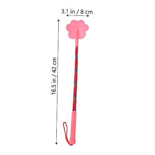 Healifty 2Pcs Paw Shaped Rubber Dog Training Tool Small for Puppy Obedience Improvement Pet Training Equipment Flexible Lightweight Gift