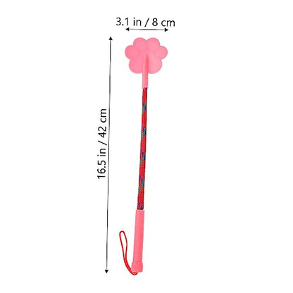 Healifty 2Pcs Paw Shaped Rubber Dog Training Tool Small for Puppy Obedience Improvement Pet Training Equipment Flexible Lightweight Gift