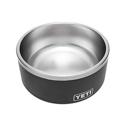 YETI Boomer 8, Stainless Steel, Non-Slip Dog Bowl, Holds 64 Ounces - color: Black