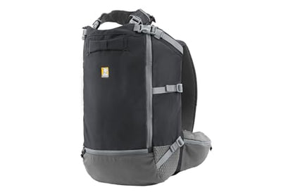 Ruffwear, Hitch Hiker Dog Backpack Carrier, Hands-Free Dog Carrier Backpack with Breathable Mesh, EVA Foam Padding, Durable Polyester, Lightweight Design for Small Dogs, Basalt Gray, X-Small - color: Basalt Gray, size: X-Small