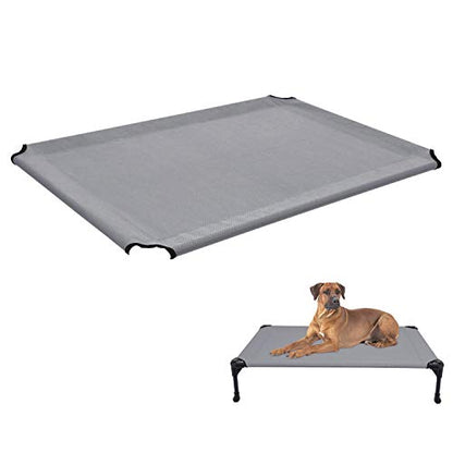 Veehoo Dog Bed Cover for CWC1803-L - color: Silver Gray, size: 42.0"L x 30.0"W x 0.2"Th