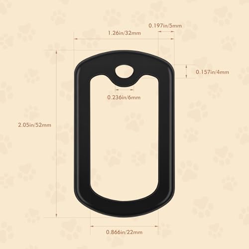 10 Pack Military Dog Tag Silencer, Heavy Duty Military Dog Tag Silencer Silicone, Lightweight Dog Tags Silencer Military to Reduce Noise & Scratching