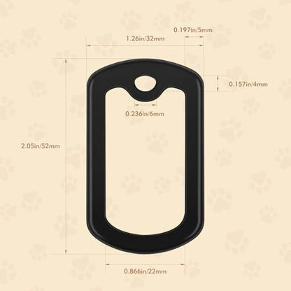 10 Pack Military Dog Tag Silencer, Heavy Duty Military Dog Tag Silencer Silicone, Lightweight Dog Tags Silencer Military to Reduce Noise & Scratching