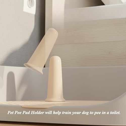 Dog Toilet Training Potty Tray, Reusable Training Pad Holder Pet Bedpan, Indoor Puppy Potty Trainer for Small Dogs Puppies and Small Animals 15.75''LX11.81''WX4.33''H (Grey) - color: Grey
