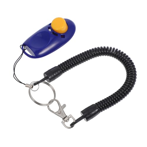 BESTonZON Clicker for Dog Training Adjustable Wrist Strap PET Training Clicker for Dogs Cats Puppies and Birds Effective Behavior Reminder