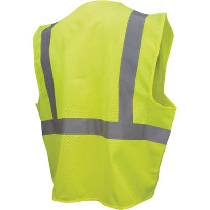 Radians SV2ZGML Industrial Safety Vest - color: Safety Green, size: Large