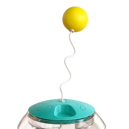 Cat Puzzle Toy - Interactive Treat Dispensing Slow Feeder Ball, Adjustable Teaser Design Structure, Durable Activity Training Support, Hunting Stimulation Boredom Relief Solution | Treat Dispensing Ca