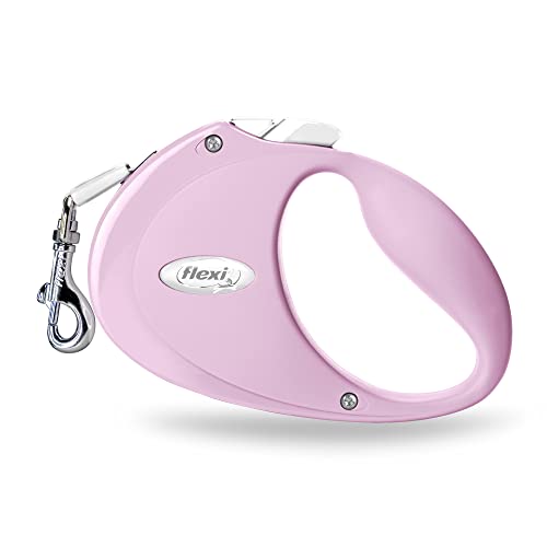 Flexi - PU00T2-251-RO - Dog Lead - Retractable Lead - Puppy Tape - 2 m - Pink - size: M
