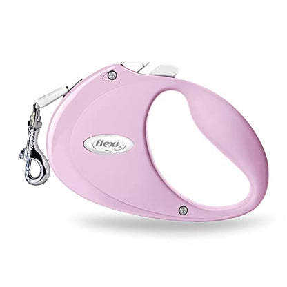 Flexi - PU00T2-251-RO - Dog Lead - Retractable Lead - Puppy Tape - 2 m - Pink - size: M