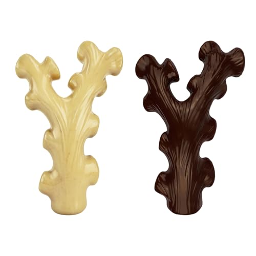SIHRMIU 2 Pack Dog Chew Toys for Aggressive Chewers,Boredom and Stimulating Best Dog Toys for Medium/Large Breed,Tough Almost Indestructible Dog Bones for Teeth Cleaning and Training