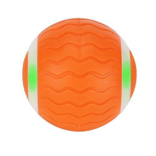 ChenPeiFeng CPF LED Dog Balls - Glowing Fetch Toys, 1.8 Inch, Glow in The Dark, Outdoor Interactive, Puppy Birthday Gifts (Orange) - color: Orange