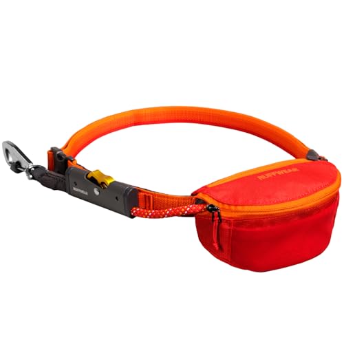 Ruffwear, Hitch Hiker Dog Leash, Adjustable Leash & Hitching System for Camping & Hiking, Red Currant - color: Red Currant