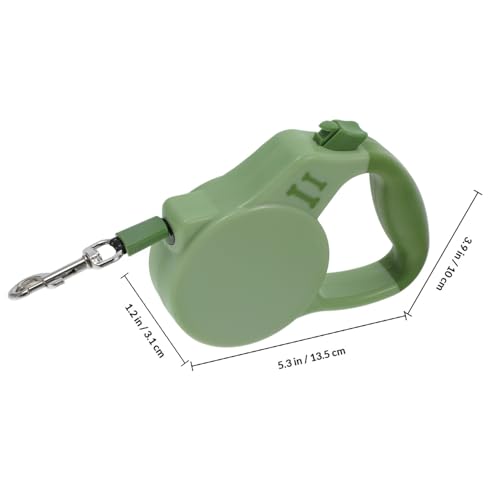 GLEAVI Retractable Dog Leash with Brake, Reflective Nylon Tape, 3-Meter Extendable Leash for Small to Medium Dogs, Outdoor Walking and Puppy