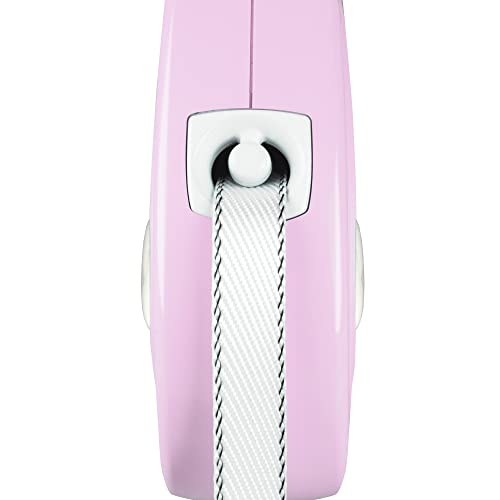 Flexi - PU00T2-251-RO - Dog Lead - Retractable Lead - Puppy Tape - 2 m - Pink - size: M