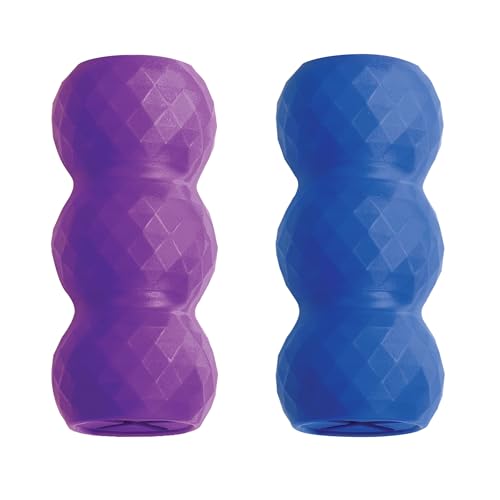 KONG - Genius Mike - Interactive Treat Dispensing Dog Puzzle Toy (Assorted Colors) (Small (2 Pack))