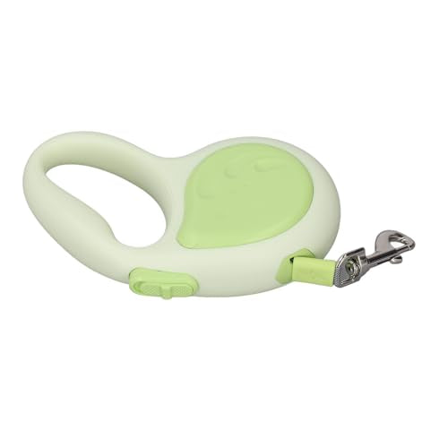 Retractable Dog Leash with One - Handed Brake | Adjustable 16ft for Walking/Training/Travel | Strong Untwisting Design | Supportive Contoured Handle