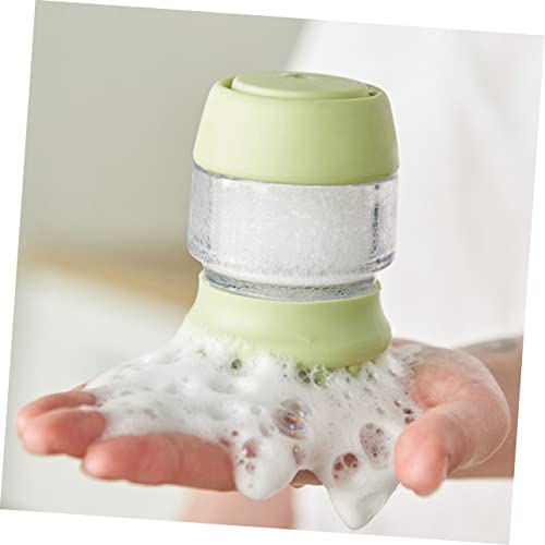Yardwe Pet Shower Brush Silicone Shampoo Dispenser Scrubber for Dogs and Cats Dual Cleaning Modes Ergonomic Design for Easy Pet Bathing and Massaging