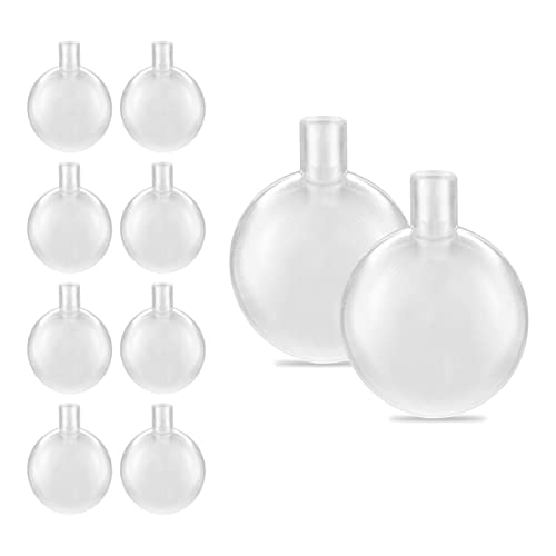 WishLotus Replacement Squeakers for Dog Toys, 45mm Toy Noise Maker Plush Toy Repair Reed Insert Airbag Replacement for Dog Cat Toy Repair Round(Large 10pcs) - size: 45mm 10pcs