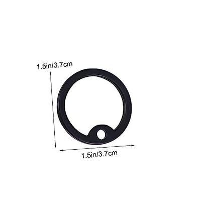 HEMOTON 2pcs Dog Tag Silencers Military Dog Tag Noise Dampeners Stretchy Silicone Id for