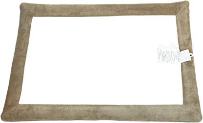 MidWest Homes for Pets Medium QuietTime Taupe Micro Terry Pet Bed, Ultra-Soft & Cushioned Crate Pad for 30-inch Crates, Machine Washable - size: 30 inch