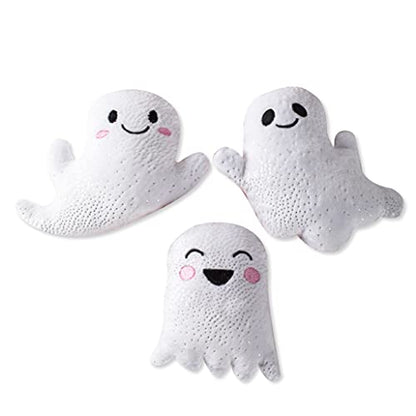 Fringe Studio, Hey Boo, Small Plush Dog Toy 3PCS Set, PetShop Collection (289452) - color: Ghost