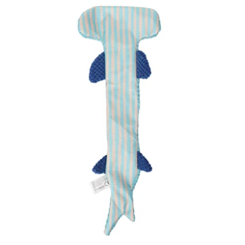 Dog Squeaky Toy, Stuffing Free Teeth Training Interactive Cute Plush Dog Chewing Toy, Squeaky Toys for Teeth Grinding Relieving Boredom Small Medium Large Dogs(Blue) - color: Blue