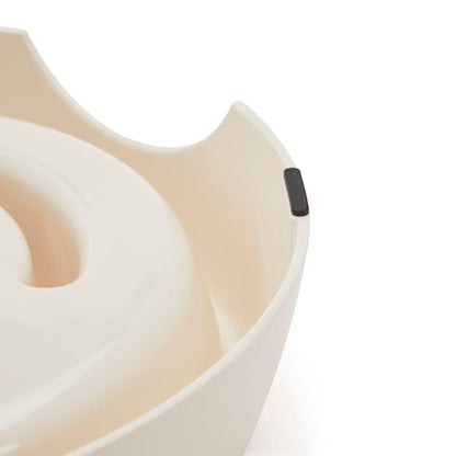 EveryYay by Petco Take it Slow White Slow Feeder Pet Bowl 5.25 Cups - size: Large