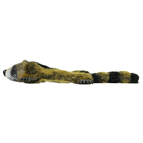 Hyper Pet Real Skinz Raccoon Plush Dog Toy - size: Large, style: Raccoon