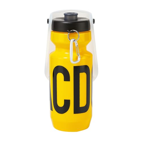Howgo Dog Water Bottle Portable Travel Water Bottle Dispenser for Dogs, Super Light-Weight, Leak-Proof Bottles for Pets Outdoor Walking, Hiking, Travel,Food Grade Silicone,BPA Free (Yellow, 21oz) - color: Yellow