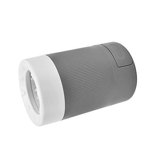 Portable Dog Cleaner Cup, Lightweight Pet Washing Tool with Soft, Durable ABS Material Washer for Home and Travel Use (Grey) - color: Grey