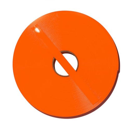 Buckleguy.com BioThane®, 100/300 Gold, Translucent (High Gloss) - color: Orange, size: W: 3/4" and L: 25 Foot Roll