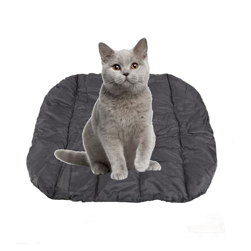 flexman Foldable Pet Mat, Rollup Camping Outdoor Dog Bed Portable Training Pads Sleeping Mat with Storage Bag for Pet Grooming, Training (Small) - size: Small